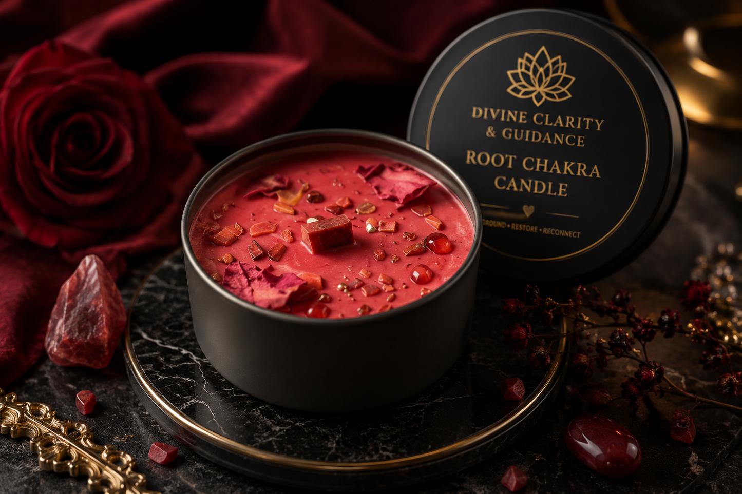 Root Chakra Candle
