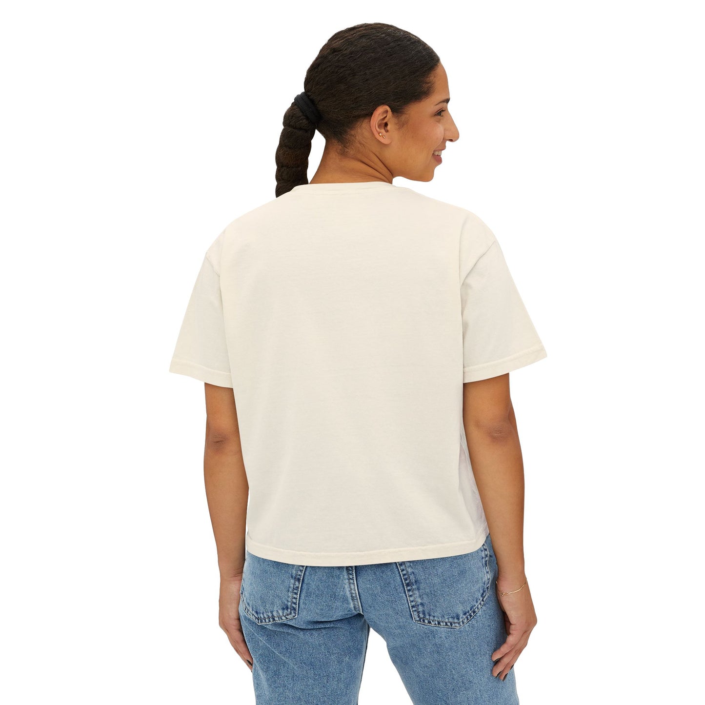 Self Love Women’s Boxy Tee – Soulful Streetwear Graphic T-Shirt | M-Bodi Dezigns