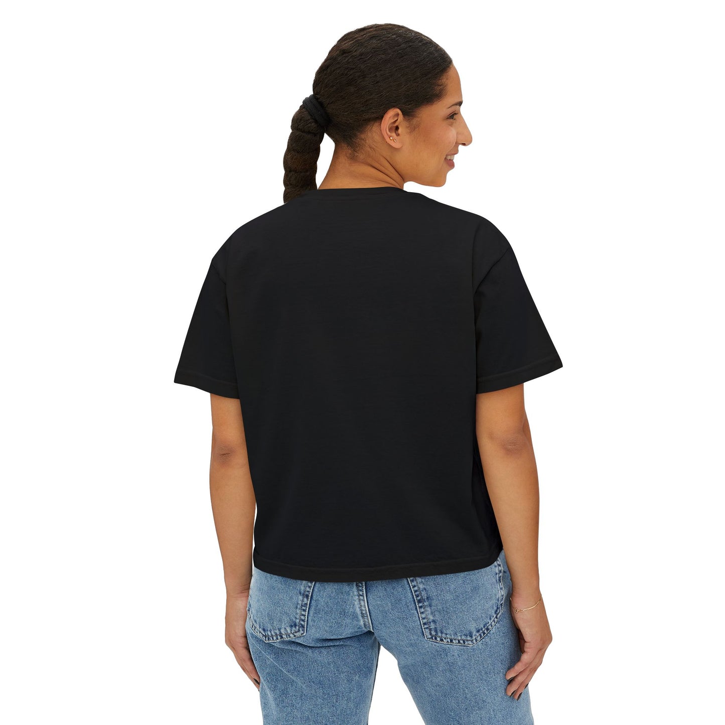Self Love Women’s Boxy Tee – Soulful Streetwear Graphic T-Shirt | M-Bodi Dezigns