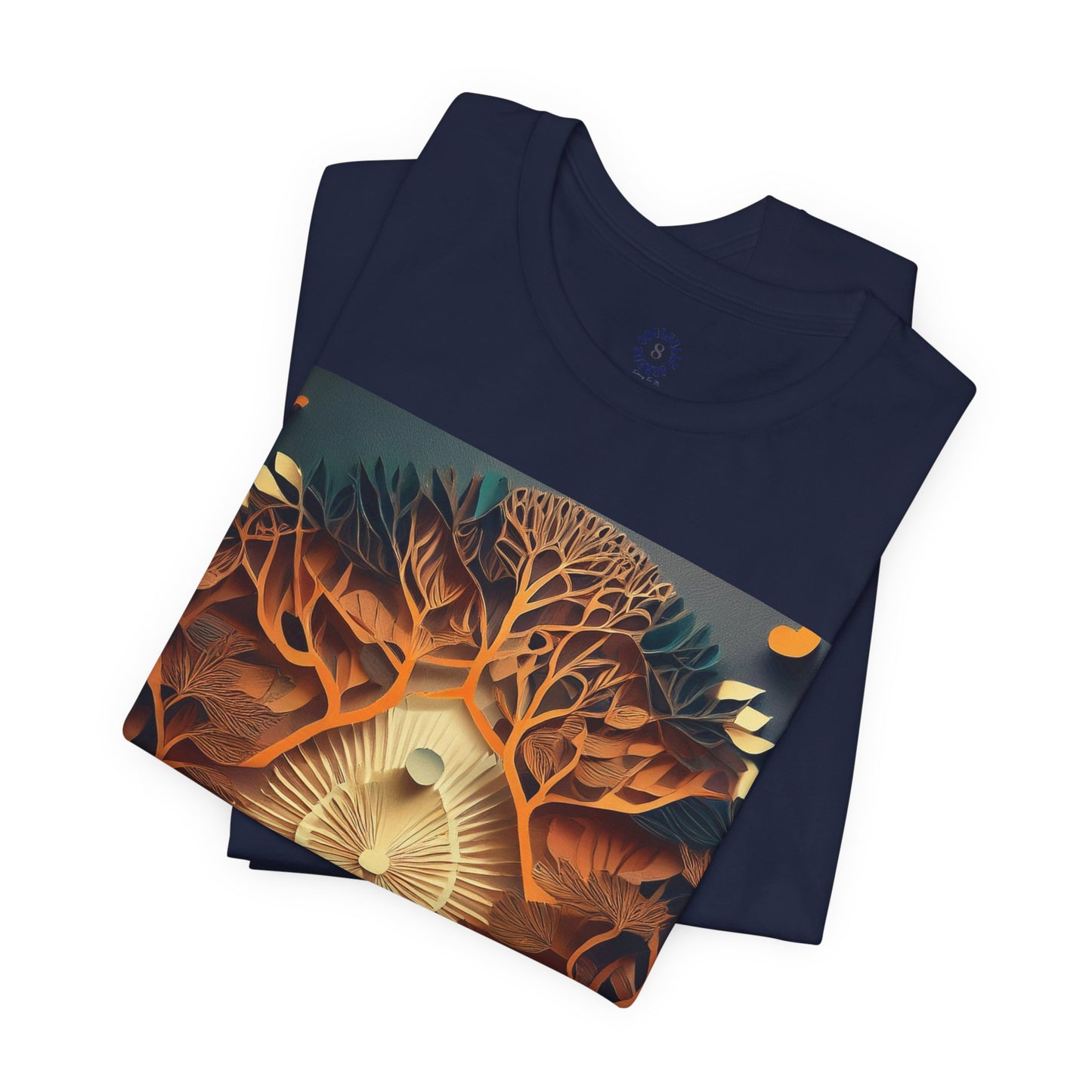 “Rooted and Rising” Soulful Graphic Tee – Spiritual Growth Design
