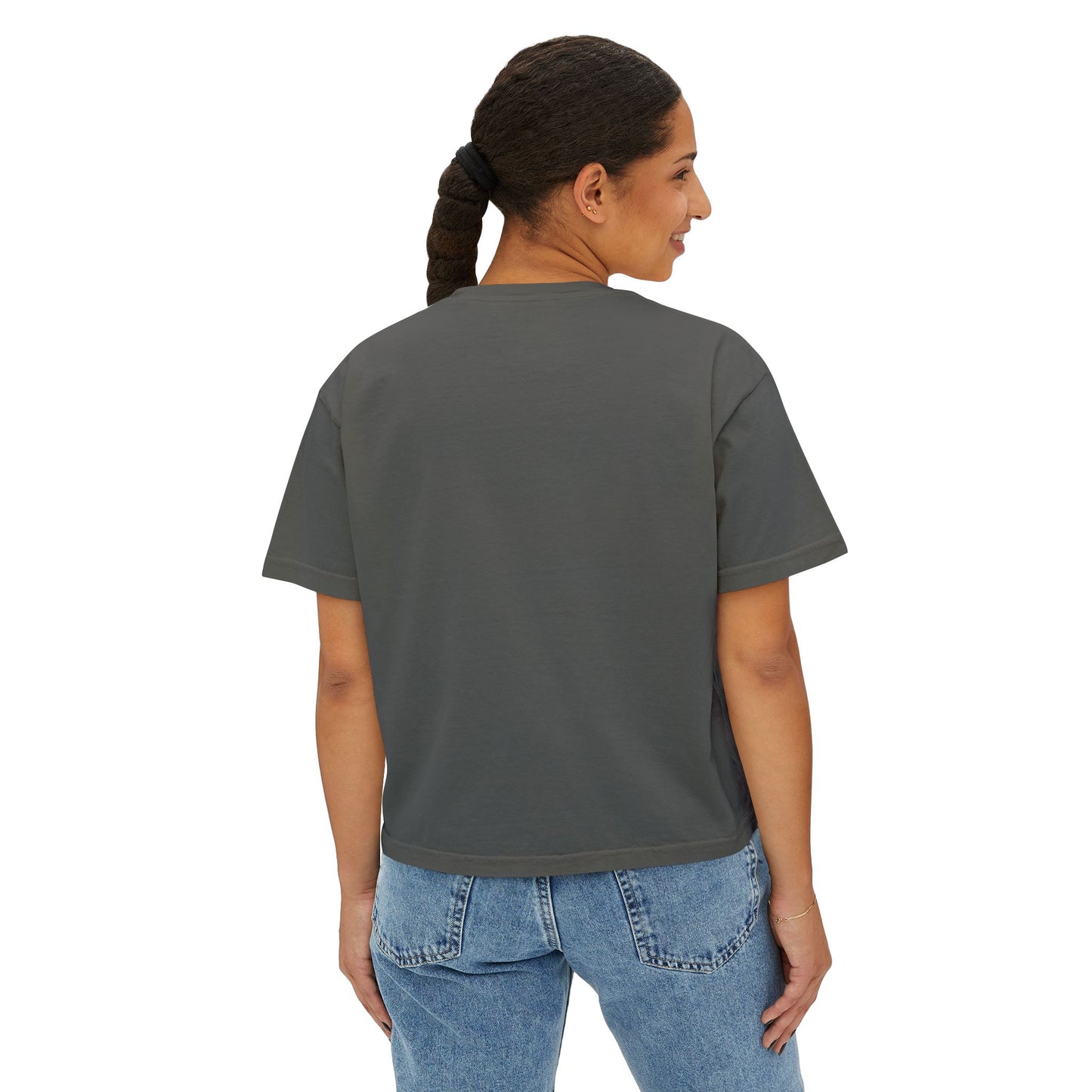 Self Love Women’s Boxy Tee – Soulful Streetwear Graphic T-Shirt | M-Bodi Dezigns