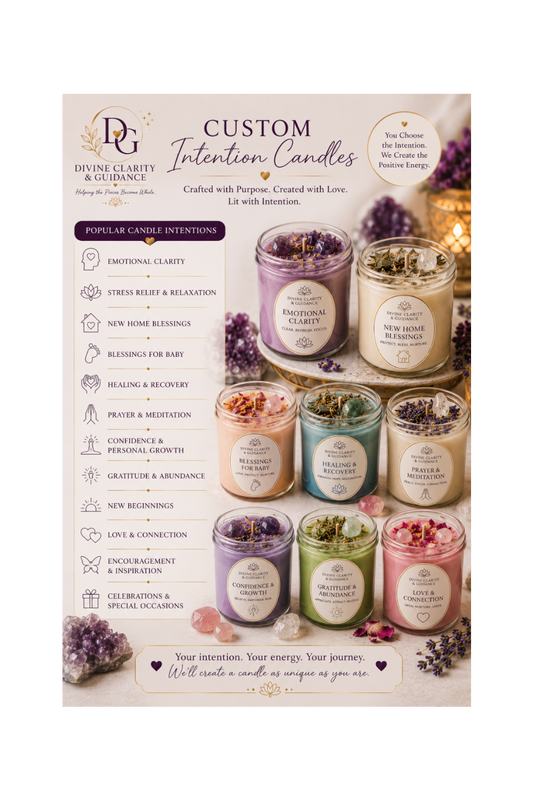 Custom Intention Candles
